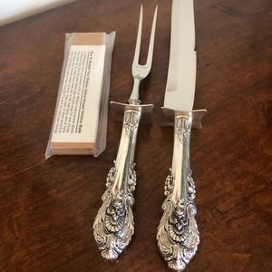 NEW Sir Christopher Sterling carving set, 3 piece